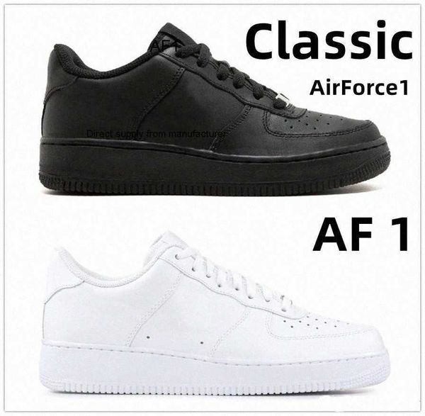 

casual shoes classic af af1 airforce men women 1 low triple black white mens trainers outdoor sports sneakers walking jogging platform 36-45