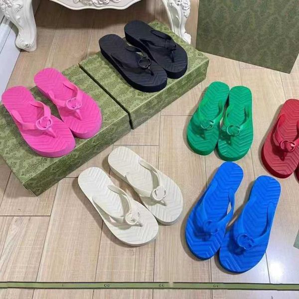 

shoes xiaoxiang fengchao couples wear outside 2023 new line thick versatile slippers anti slip soft bottom beach shoes factory outlet, Black