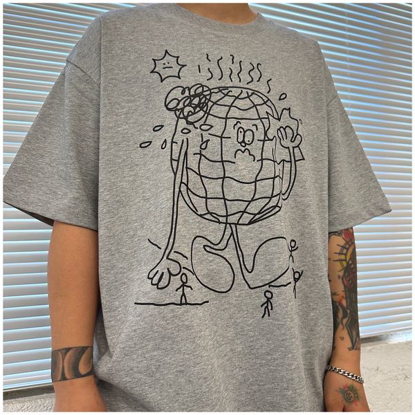

2023ss t shirt men's plus tees women t-shirt casual hip-hop apparel, Black;brown