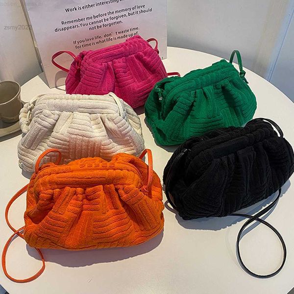 

designer towel cloud bag women shoulder bag luxury brands pouch handbags and purses small dumpling crossbody bags for women 2022