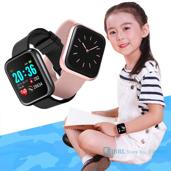 

children's watches bluetoothcompatible sports watch children kids watches for girls boys student clock electronic led digital child wri, Blue