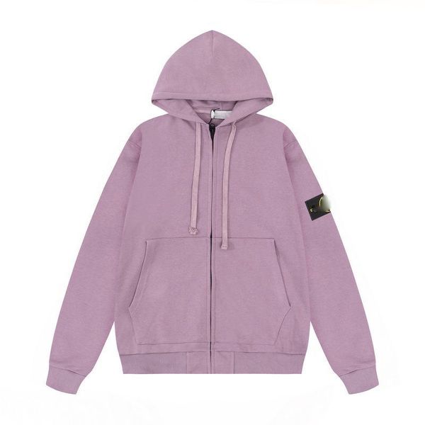 

hoodies mens womens men zipper jacket deisigners hoody stylist cartoon fashion pattern printing stone jacket man good quality casual sweat d, Black