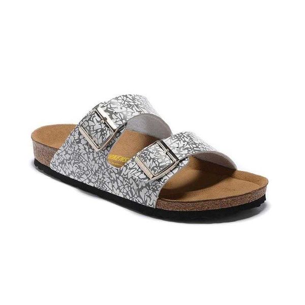 

slippers factory designer birkinstocks boken arizona cork beach men's shoes boken slippers women's sandals summer, Black