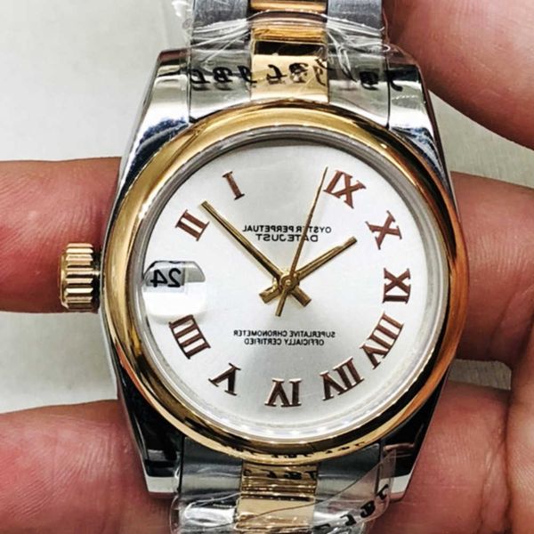 

wristwatches luxury custom bling iced out watches white gold plated moiss anite diamond watchess 5a replication mechanical bwuu, Slivery;golden