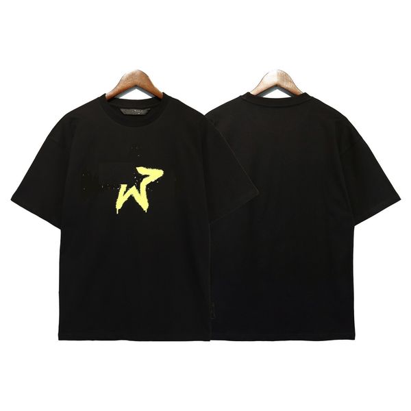 

t shirt 2023 new tshirt men's shirt women's shirt short sleeved summer trend casual street goods outdoor shirt quick drying breath, White;black