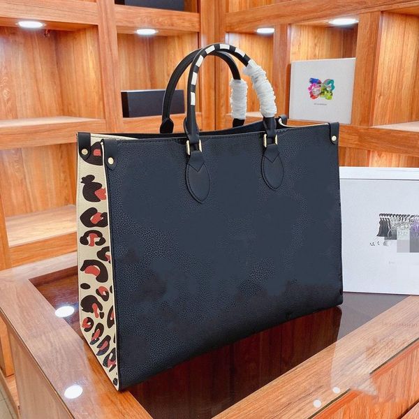 

designer tote luxury designer women bag monograms onthego gm mm pu genuine leather bags louiseitys handbag purse tote lady shoulder bags cro
