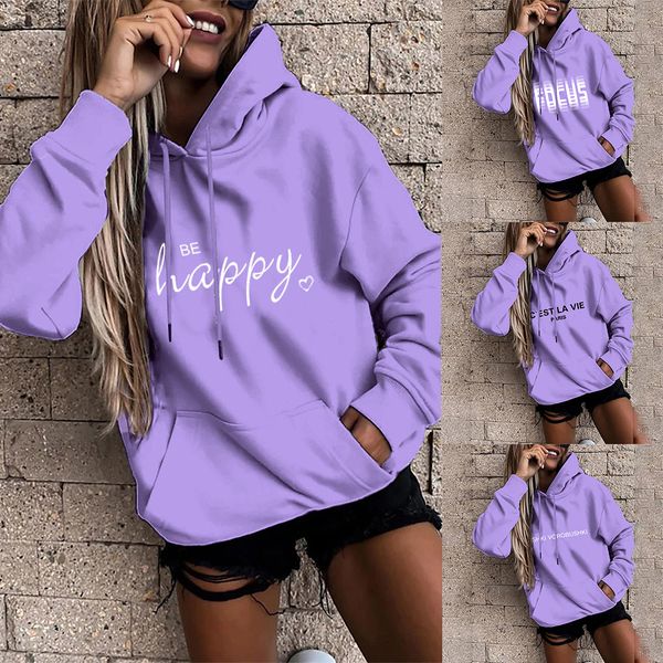 

womens hoodies sweatshirts lazy style sportswear pullover polyester cotton shirt hoodie casual womens year harajuku hoodie womens sweater 23, Black