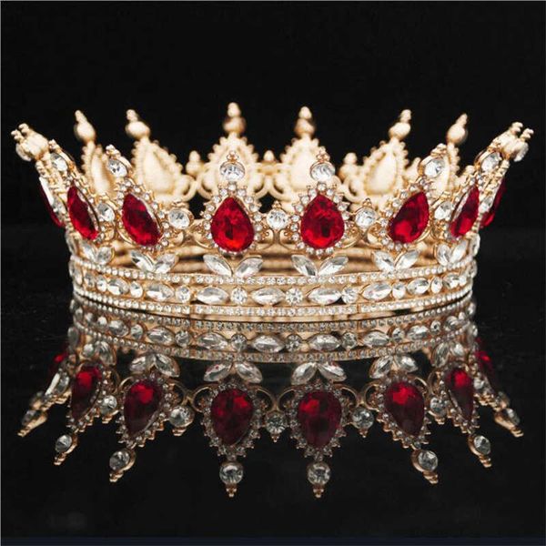

tiaras europe and america buy bride crown rhinestone headwear crown wedding headwear z0220, White;golden