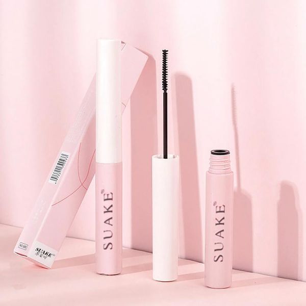 

pink white mascara waterproof long lasting eyelash makeup mascara not blooming curling lashes make up cosmetics tools
