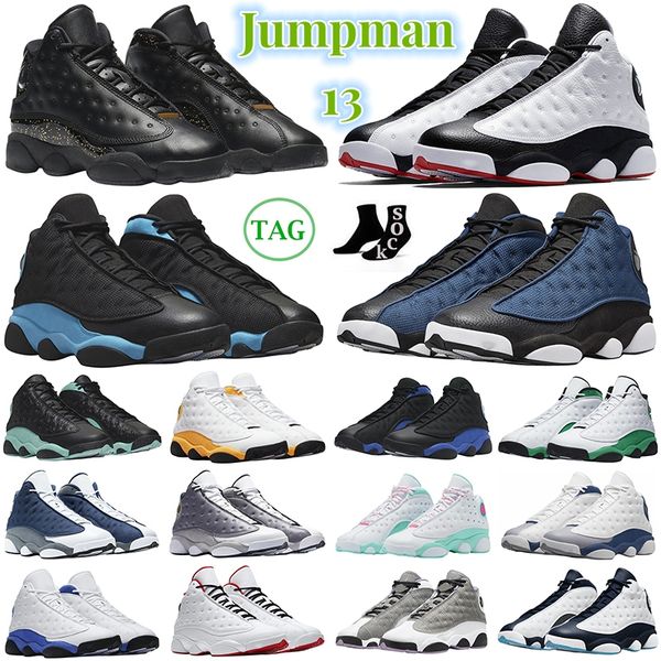 

jumpman 13 13s mens basketball shoes brave blue black flint university blue hyper royal red wolf grey chicago obsidian del sol men women tra