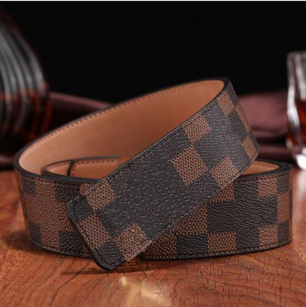 

golf belts for men designer mens womens fashion genuine leather male smooth buckle womans mans leather belt width 3.8cm wvssvdsv, Black;brown