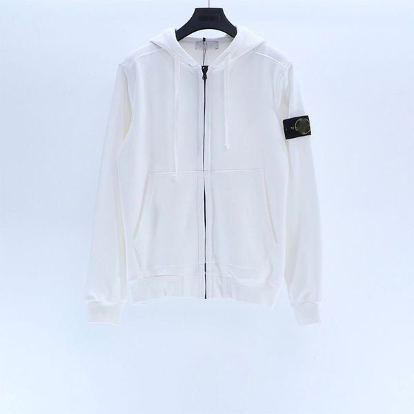 

hoodies mens zipper jacket womens men deisigners hoody stylist cartoon fashion pattern printing stone jacket man good quality casual sweat d, Black