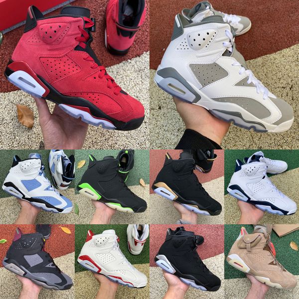 

6s basketball shoes jumpman 6 cool grey washed denim georgetown red oreo unc mint foam gold hoops black infrared bordeaux mens trainers spor