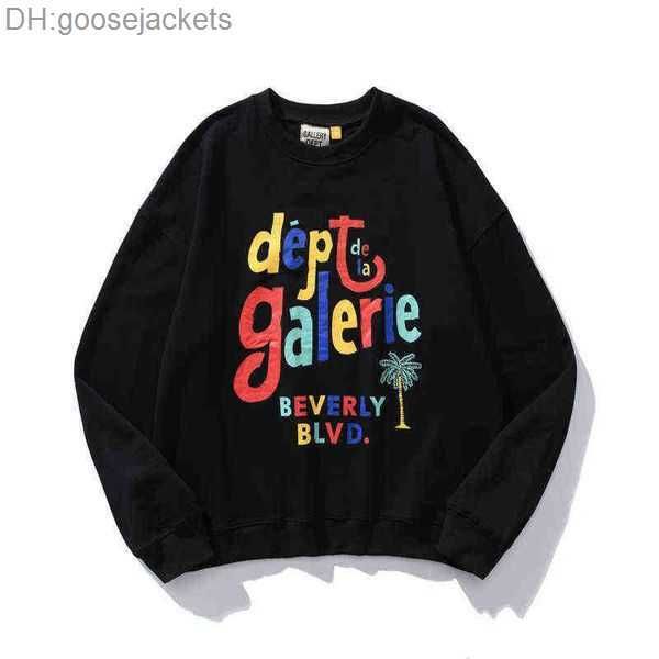 

men's hoodies sweatshirts galleries dept designer pullover long sleeve shirt autumn fall winter vintage for men women 1loru, Black