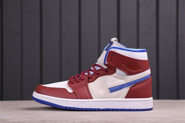 

2023 1s basketball shoes 1 high zoom air cmft team red sail hyper royal men women outdoor designer sneakers
