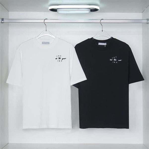 

mens fashion casual loose tshirt with letter printing short sleeve summer famous design luxury dress, White;black
