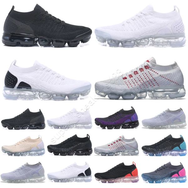 

2023 vapores max running shoes air fly knit 2.0 volt 1.0 mens sneaker safari cny red orbit women breathable shoe designer trainers sneakers