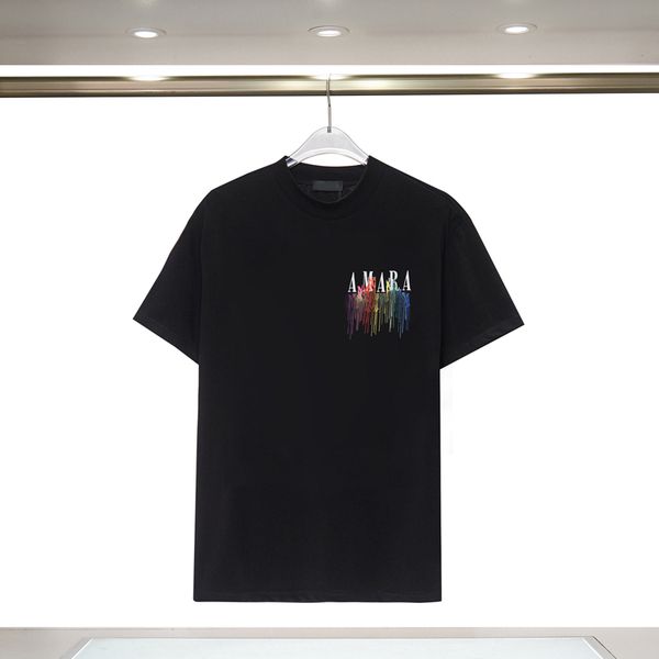 

23ss summer t shirt mens womens designers t-shirts loose tees man casual shirt luxurys clothing streetwear shorts sleeve polos tshirts, White;black