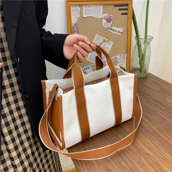 

new large-capacity simple stitching casual all-match western-style high-quality texture women's one-shoulder crossbody handbag