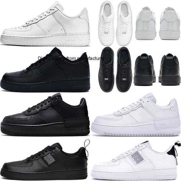 

casual shoes airforce 1 af1 classic triple white black mens women shoes shadow trainers sneakers sports size 36-45