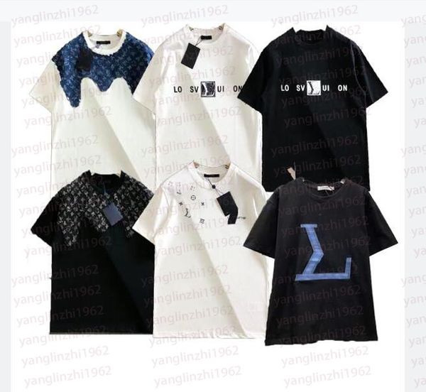 

men's t-shirt fashion designer brand men's short-sleeved casual cotton t-shirt breathable comfortable high-quality tees #1252liv, White;black