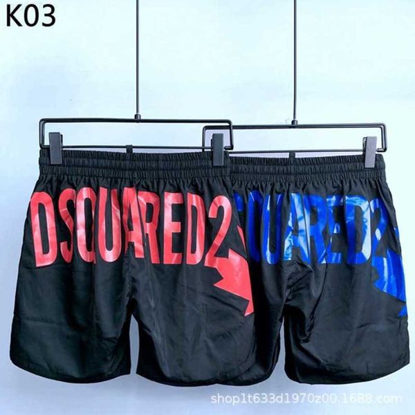 

beach pants 2022d2 series men's casual printed letter shorts brand for men personality boardshorts w51x, White;black