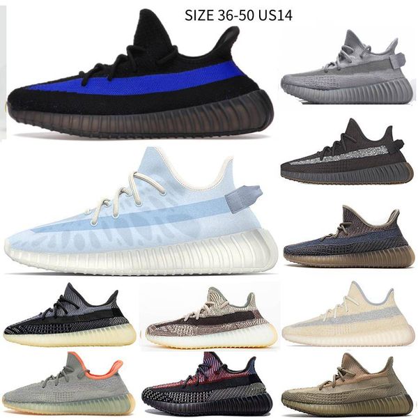 

size 2023 big running shoes 36-50 us15 dazzling blue onyx bone breds oreo tail light zebra beluga mx oat blue portmarket static