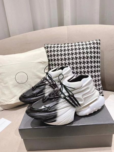 

shoes casual 2023 running paris unicorn low-sneaker black neoprene leather white volt designer sneakers platform luxury eur 35-46