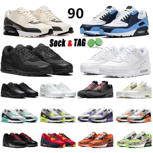 

2023 leather 90s men women running shoes classic designer grey neon light bordeaux armory navy surplus desert camo green glow outdoor sneake