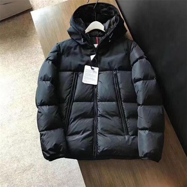 

winter jacket parka men women classic casual down coats mens stylist outdoor warm jacket new winter men's goose 274q, Black