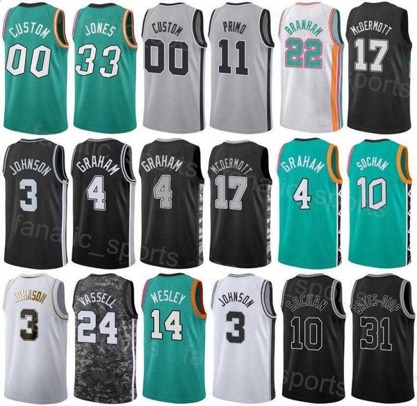 

printed men kids women basketball zach collins jerseys 23 doug mcdermott 17 isaiah roby 18 jeremy sochan 10 blake wesley 14 devonte graham 4, Black;red