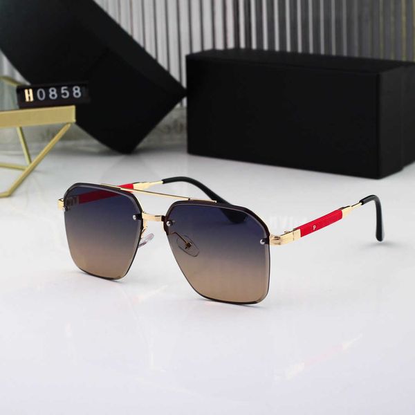 

r brand sunglasses men women square fashion retro glasses full frame senior glasses outdoor sports cycling driving travel, White;black