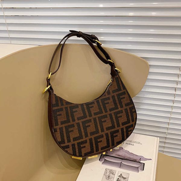 

2023 handbag small new women's fashion underarm versatile printed shoulder bags