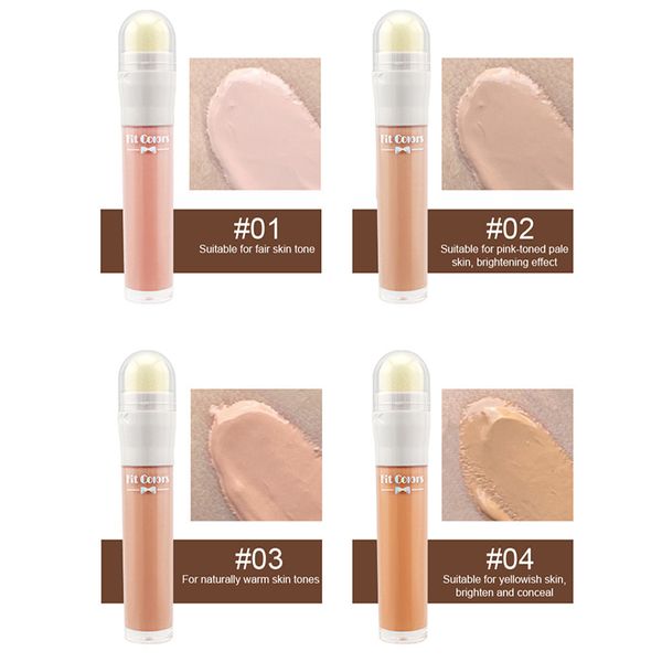 

new 5 colors mushroom head concealer liquid foundation stick coverage eye dark circle lasting waterproof face make up base cosmetic