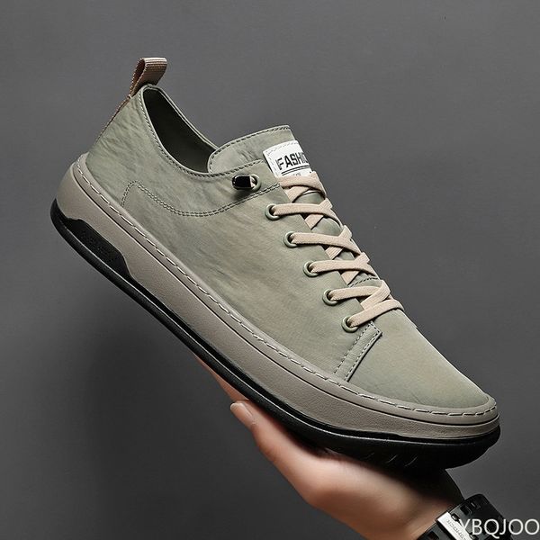 

dress shoes summer sneakers men comfortable breathable ice silk casual lightweight walking flat male 230220, Black