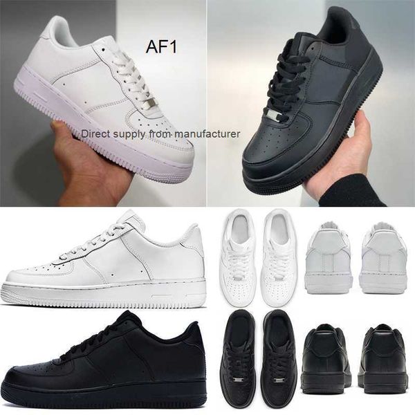 

og af1 platform shoes low sneakers men women classic triple white black mens trainers designer shoe size 36-45