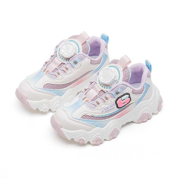 

kaler chil1en's sports shoes 2023 spring new middle and large chil1en's girls' father shoes korean version boys' light r, Black