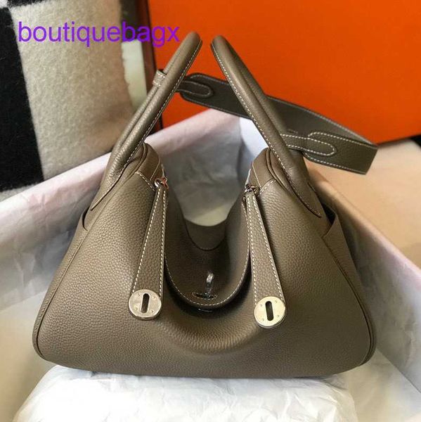 

authentic original designer lindi bags hremm litchi grain togo cow leather handmade bag women's fashion leather large capacity cross sh