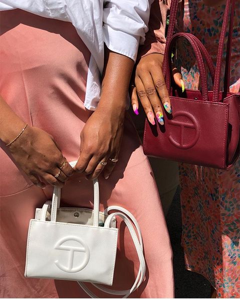 

telfarr shopping shopping tote handle handbag unnuk tc bag luxury bag shoulder travel women link fashion