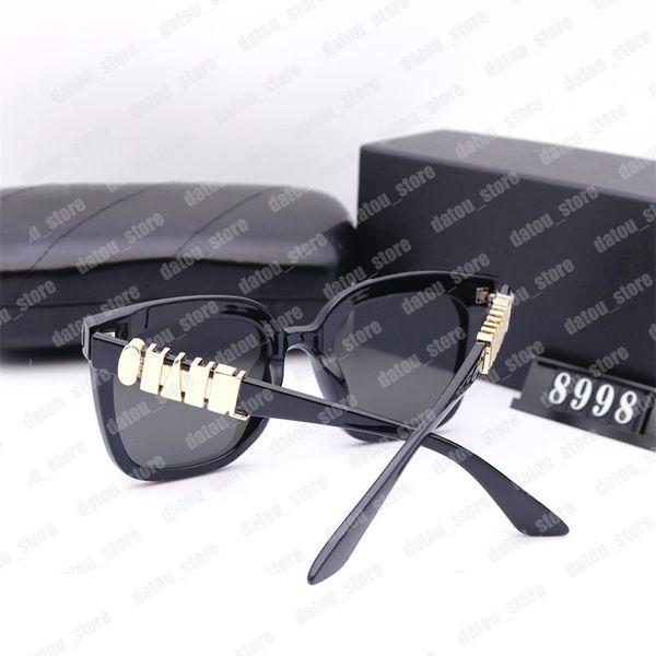 

designer new 2023 ladies sunglasses mens woman frame fashion brand polarized eyeglasses beach sunglasses, White;black