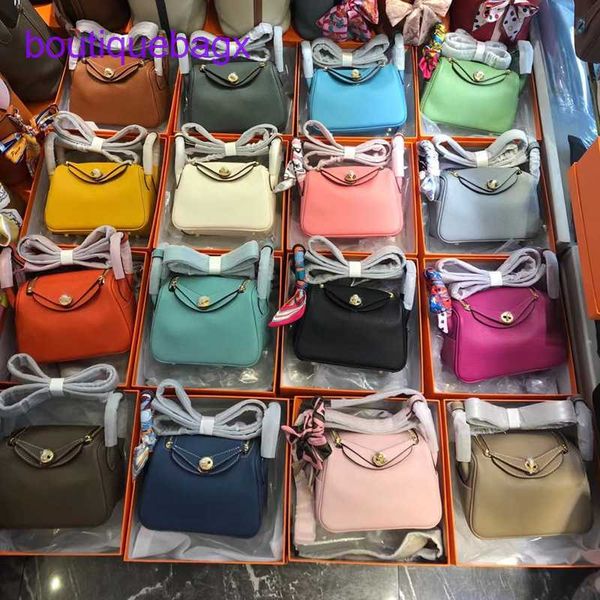 

designer lindi bags hremm messenger female mini 2023 new togo cowhide women's bag portable one shoulder doctor's