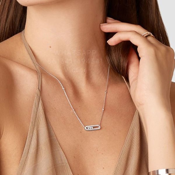 

meska move necklace for woman designer diamond luxury sterling silver gold plated 18k official reproductions never fade gift for girlfriend