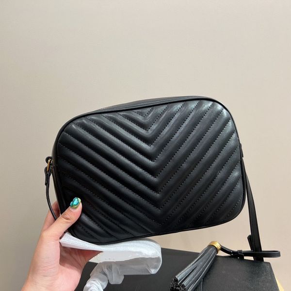 

Mirror Women's Strap Designer Crossbody Top Camera Vintage Bag Classic Round leather Twill Lettering Sier Gold purse Handbag, #5