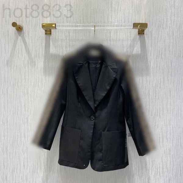 

women's suits & blazers designer ribbon splicing lapel suit swi0, White;black