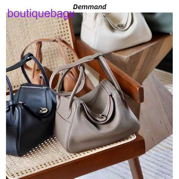 

designer lindi bags h ermes female 2023 new bag leather doctor women's togo medicine 10bvhave real logo