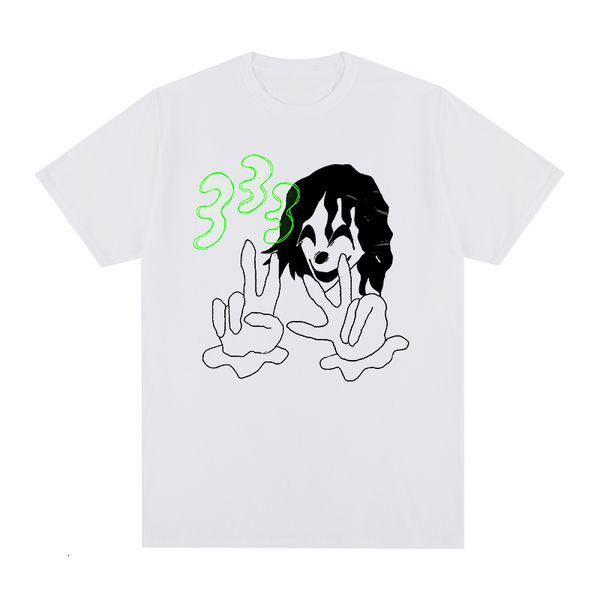 

men s t shirts bladee 333 rapper hip hop summer t shirt cotton men t shirt tee tshirt womens 230220, White;black