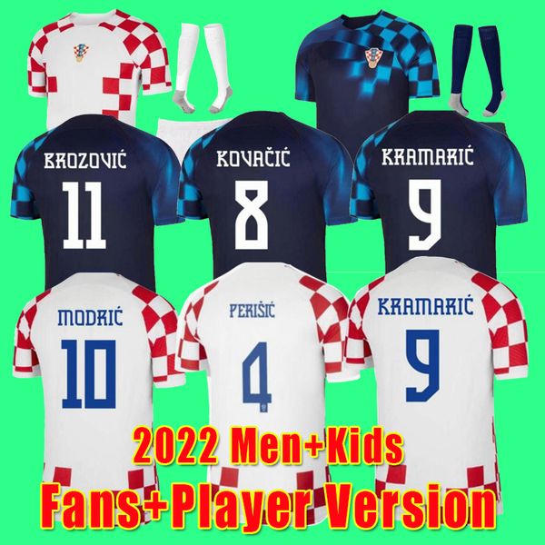 

2022 croacia soccer jerseys t shirt mandzukic modric perisic kalinic football shirt 22 23 croazia rakitic croatia kovacic men kids kit unifo, White;black
