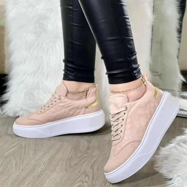 

dress shoes for women thicksoled leisure running sneakers women's vulcanized 2023spring autumn 230220, Black