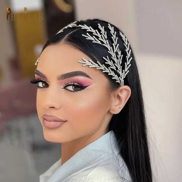 

tiaras a254 silver gold bride headband rhinestone hair jewelry for women tiaras luxury crystal wedding crown diamond bridal headwear z0220, White;golden