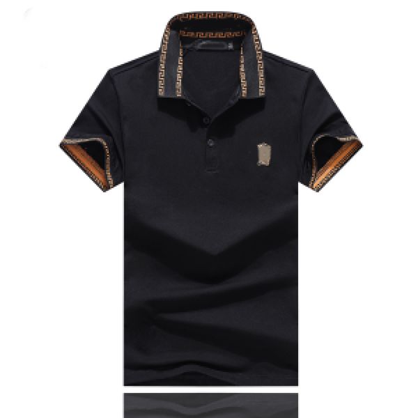 

2023 fashion polo man mens polos poloshirt tee short sleeve t-shirts designer loose tees casual black white t shirt luxe plain t shirts for, White;black